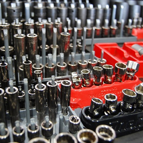 Interior de carro e câmbio automático